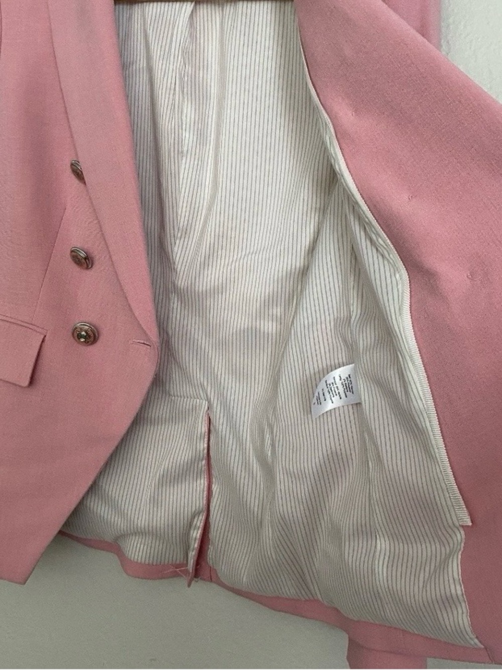 Veronica Beard Miller Dickey Blazer Women’s 2 Pink Corpcore Career Luxury Office - Picture 8 of 15